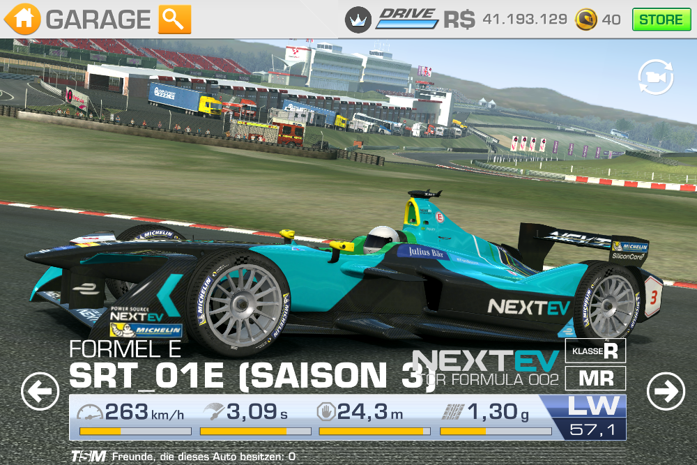 Formula E SRT_01E (NextEV TCR Formula 002)